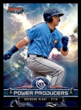 2018 Bowman's Best Brendan McKay Refractor Power Producers Rookie #PP-BM