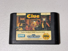 Clue (Sega Genesis, 1992) Game Cartridge only - Tested