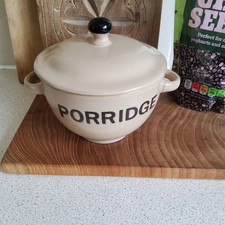 Ceramic Porridge Bowl with Lid Breakfast Bowl Ceramic Soup Bowl