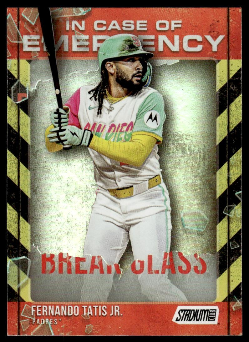 Fernando Tatis Jr. 2025 Stadium Club #ICE-9 In Case of Emergency