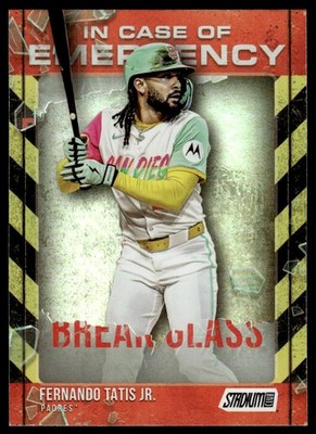 SUPER JUNIOR ロッテ スターアベニュー トレカ Fernando Tatis Jr. 2025 Stadium Club #ICE-9 In Case of Emergency