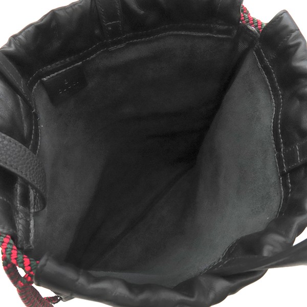 GUCCI 2WAY bag Small drawstring backpack leather … - image 7