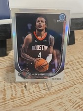 2025-26 Bowman Chrome Jalen Green Houston Rockets /499 #BCV-199