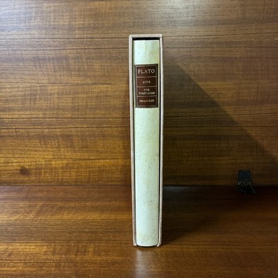 PLATO/ LYSIS OR FRIENDSHIP THE SYMPOSIUM PHAEDRUS 1968 Limited Editions Club 750