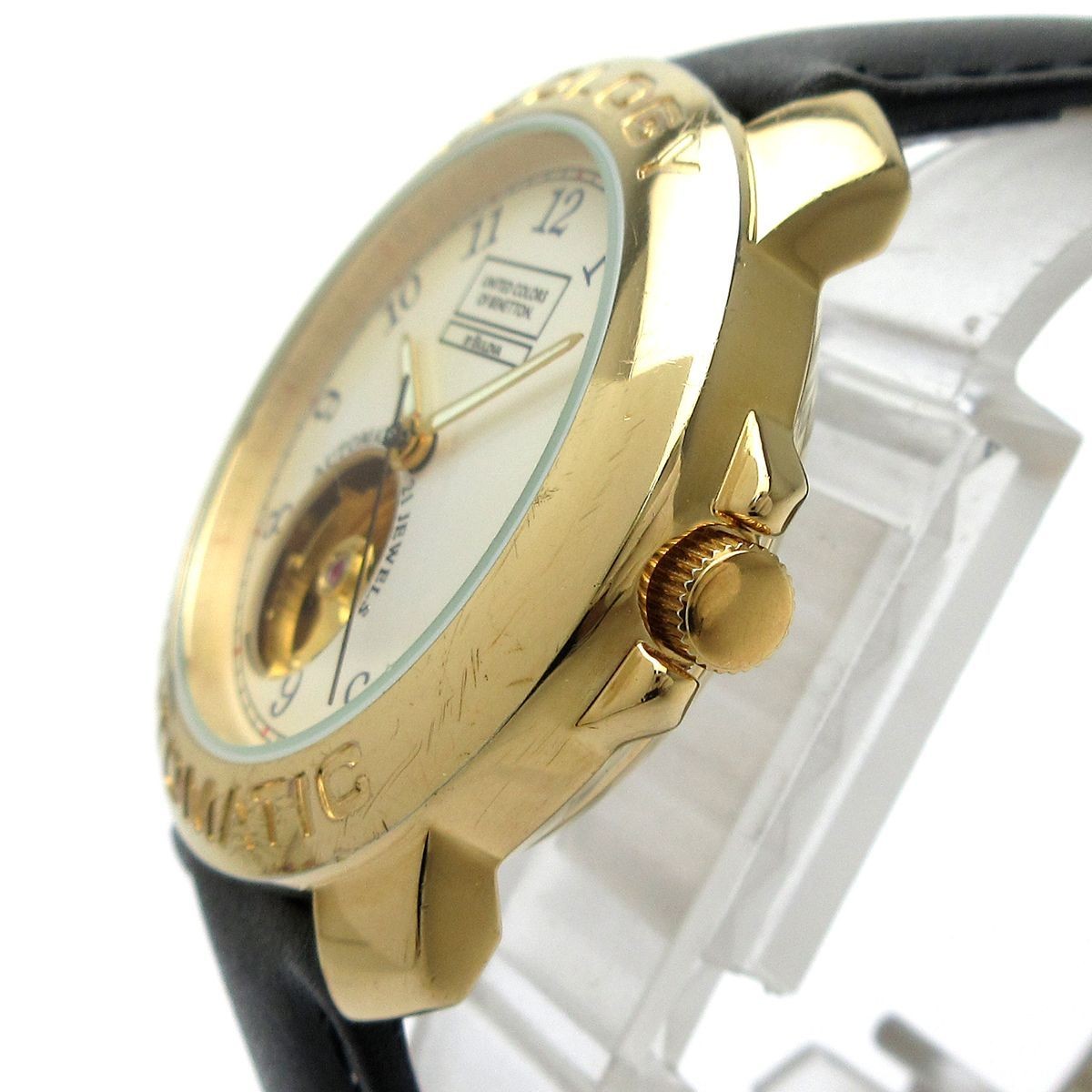 Bulova Benetton Collaboration Automatic Men's Watch Ivory Dial Eco