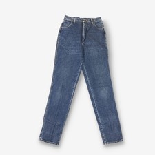 Vintage Wrangler USA Straight Leg Boyfriend/Mom Jeans Dark Blue W30 L36