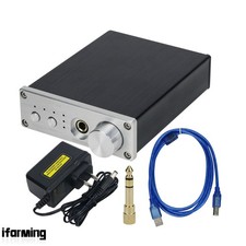 TILEAR USB DAC TPA6120 Headphone Amplifier Dual ES9038Q2M Fit DSD256 D6 Power 