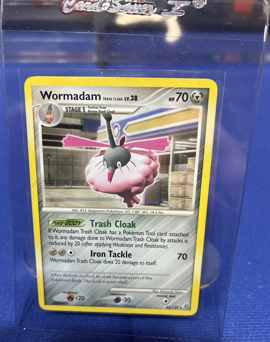 Pokémon TCG Wormadam Trash Cloak 43/132 Secret Wonders Uncommon