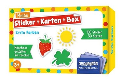 Vanessa Götz ~ Meine Sticker + Karten + Box - Erste Farben 9783817446971