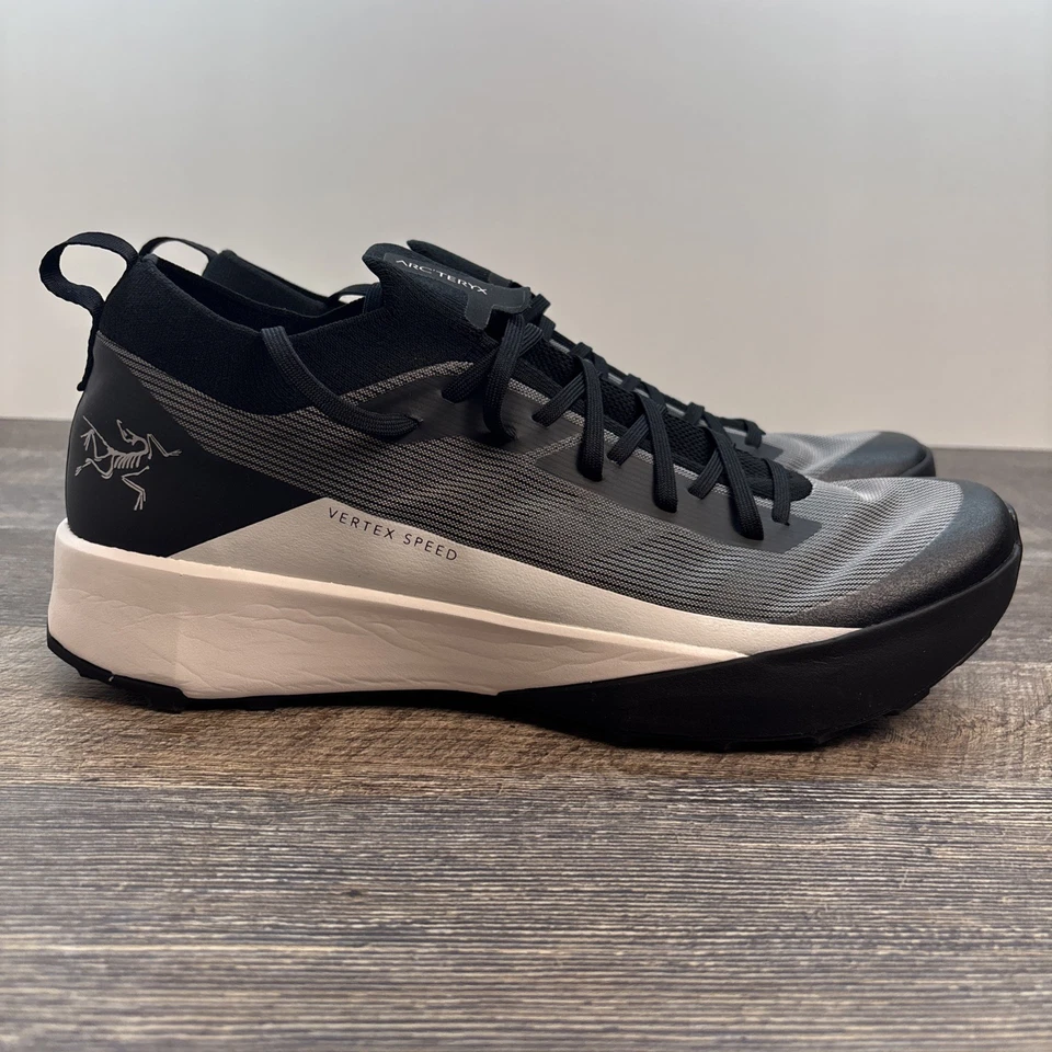 Zapato bajo Arc’Teryx para hombre 12 Vertex Speed Vibram negro/seda ártica Foto 4 de 4