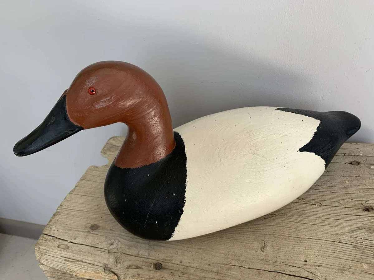 Wooden Canvasback Hunting Decoys for sale | eBay