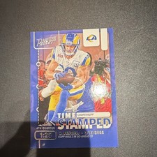 2022 Panini Prestige Time Stamped Cooper Kupp Insert #TS-7 Los Angeles Rams NFL