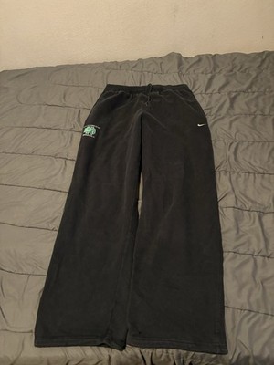 Vintage Y2k Black NIKE TEAM North Dakota Baseball Sweatpants XL Wide Leg Baggy