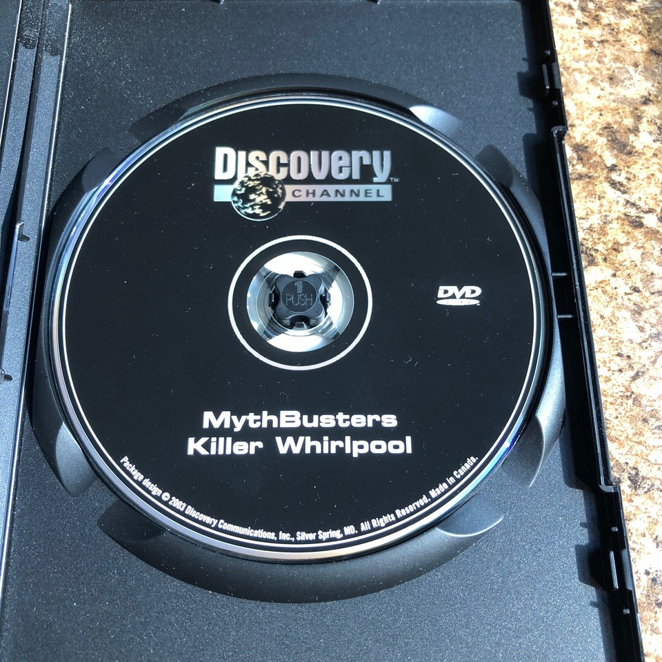 Discovery Channel MythBusters Killer Whirlpool DVD eBay