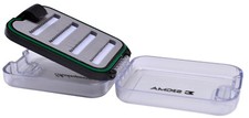 Shakespeare Sigma Fly Boxes Double Sided Sizes 3 Waterproof Fly Fishing Box