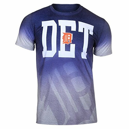 Мужская градиентная футболка Detroit Tigers MLB Forever Collectibles