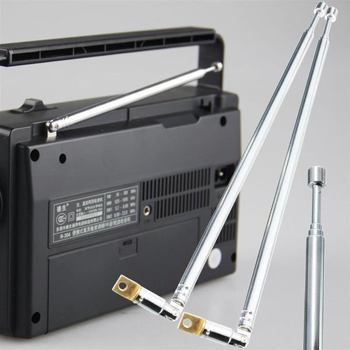 1 Pc Replacement Telescopic Antenna Aerial for Radio TV Useful FW - Picture 1 of 12