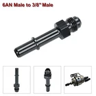 -6AN AN6 Fuel Adapter Fitting to 3/8" Male GM Quick Connect LS Black