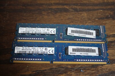 RAM SKhynix 4GB DDR3L - 2x2GB PC3L-12800S 1600 MHz Pour Portable