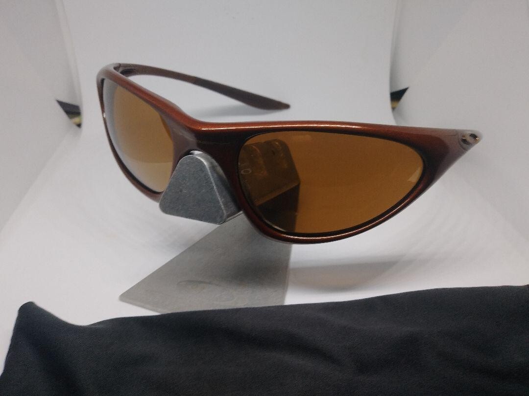 【極美品】OAKLEY TOPCOAT 1999年モデル 付属品有 Oakley Top Coat Gold Iridium Corten Sunglasses with Microbag | eBay