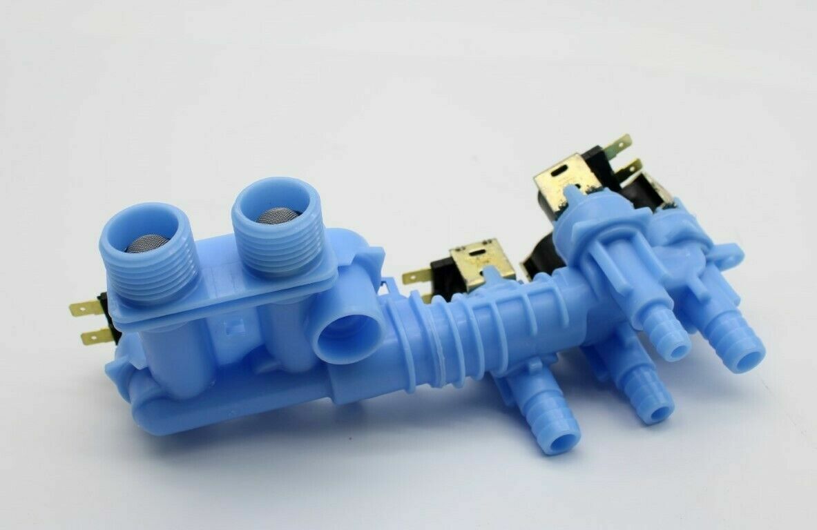 Water Inlet Valve For Whirlpool Cabrio Platinum MVWB850YW0 WTW8540BW1