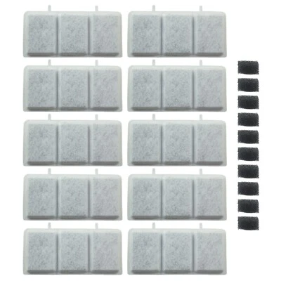 PET STANDARD Replacement Water Filters Compatible With Petory 74oz/2.2L Pet Fountain, 10 Pack