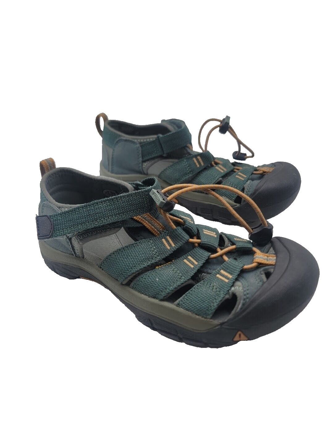 Scarpe da pescatore Keen Youth's taglia 3 Newport H2 impermeabili verde acqua