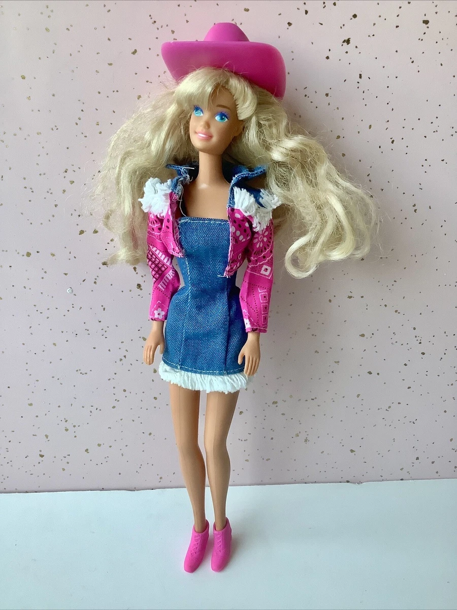 Cowgirl barbie 90s hot sale