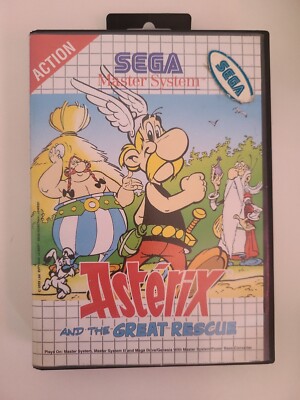 Asterix and the Great Rescue (1993) Master System (Modul, Manual) works classic