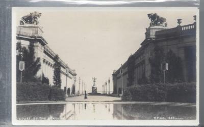 1915 Pan Pacific Expo PPIE - COURT OF THE SEASONS 1683 - RPPC Postcard azo #454