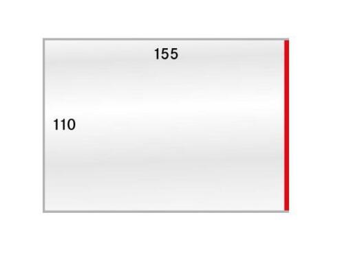 50-LINDNER-882P Schutzhüllen-Klarsichthüllen-155x110mm Für Einsteckkarten A6 - Afbeelding 1 van 2