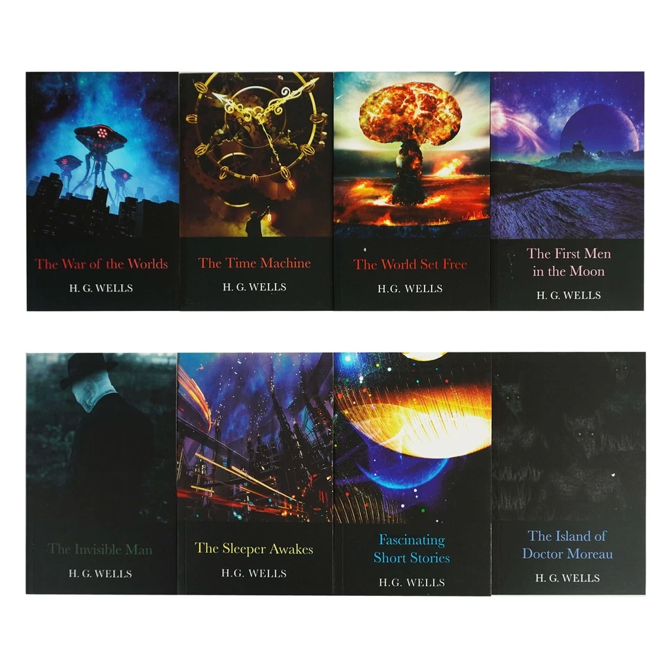 H. G. Wells Collection 8 Books Box Set - Fiction - Paperback - Image 2 of 4