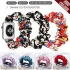 Fabric Nylon Strap For Apple Watch Band Series 7 6 5 SE Elastic Strap 40/42/44mm