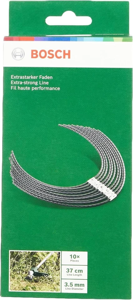 BESUCHE DEN BOSCH-STORE Bosch Extra starker Schneidfaden für AFS 23-37 Freischneider