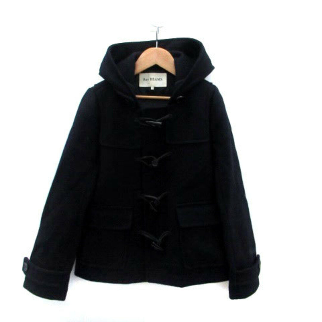 Ray Beams Duffle Coat Mid-length Hooded Wool 0 Navy HO36 Ray Beams Duffle Coat Mid-length Hooded Wool 0 Navy HO36