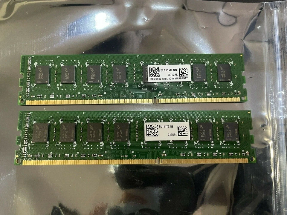 16GB (2x8GB) Crucial CT102464BD160B PC3-12800 DDR3L-1600 UDIMM 1.35V Desktop RAM - Image 4 of 4