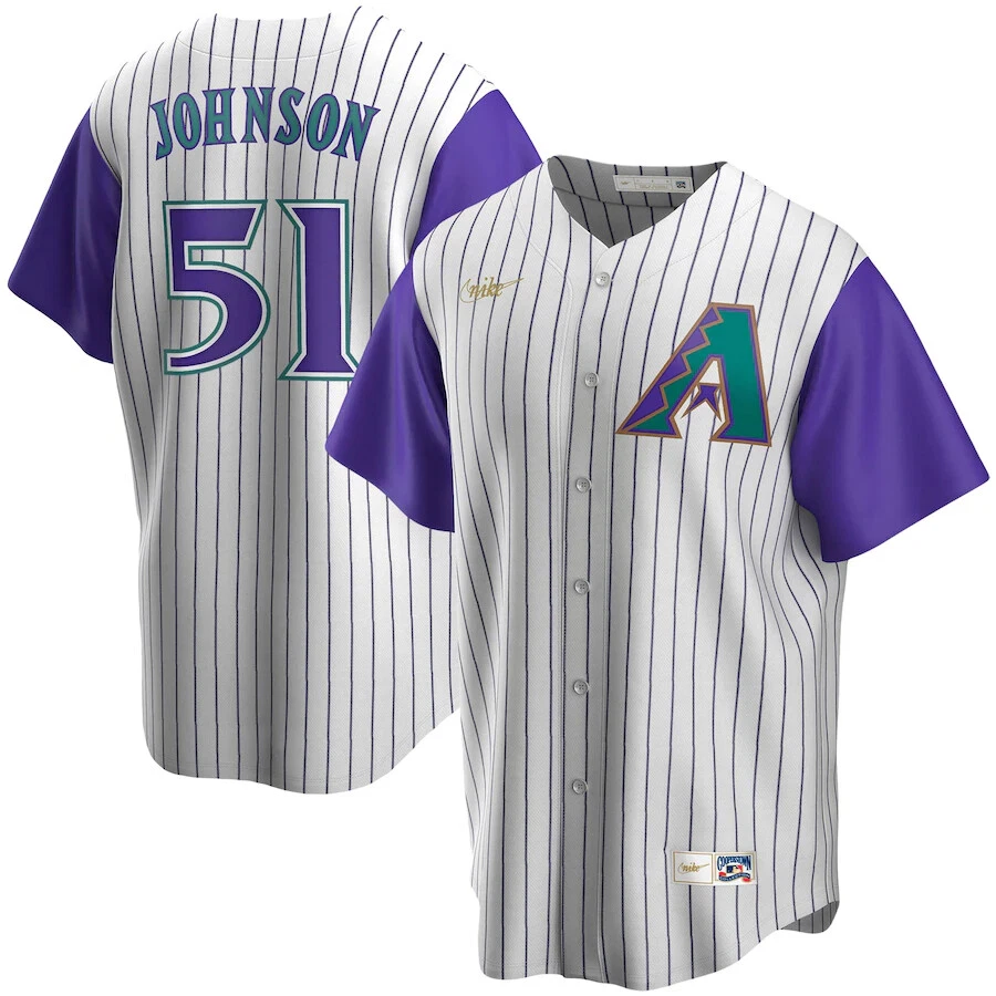 Randy Johnson Arizona Diamondbacks Nike Cooperstown Collection Jersey Men  Medium