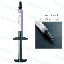 3.5g Dental Super Bond Paste Light Cure Adhesive Orthodontic Brackets Bonding