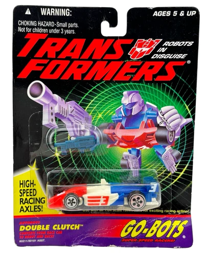 Transformers Original G2 1995 Go-Bots Double Clutch Action Figure New Sealed VTG