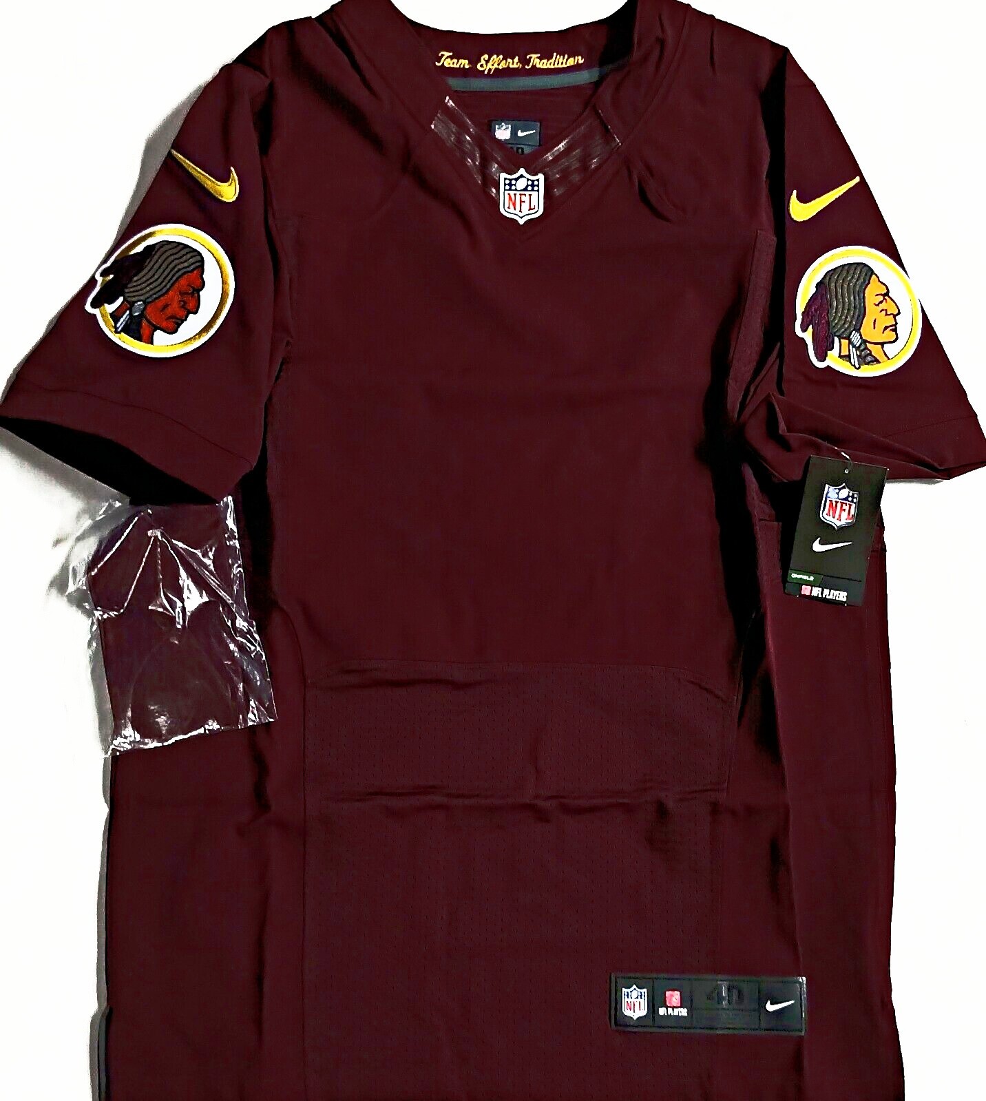 Pro-40 Washington Redskins 1937 Throwback - Circa 2013 Authentic Nfl Nike Jersey