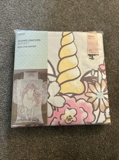 Next Unicorn Shaped Single Duvet Bed Set