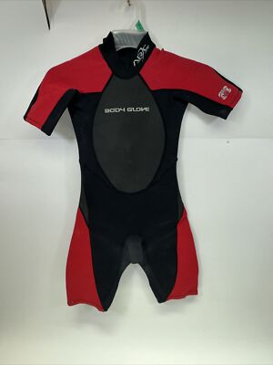 Execute Wet Suit Youth XS 2x2mm 1/4 Zip Quality Super Stretch Neon & Black