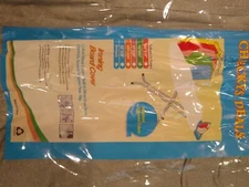 CHECKYS DEALS SILVER SILICONE IRONING BOARD COVER NO PAD 15 X 55 BUNGEE