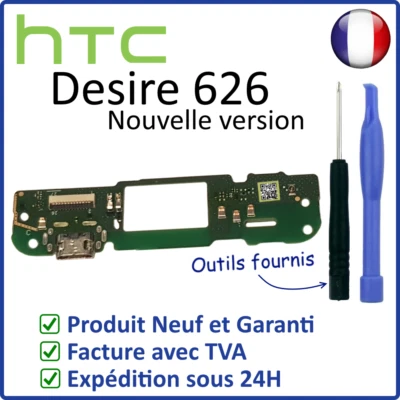 CIRCUIT CONNECTEUR DE CHARGE DOCK USB MICRO DU HTC DESIRE 626 NOUVELLE VERSION