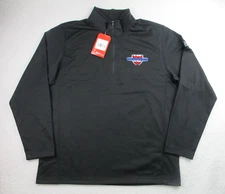 NWT The North Face Tech Shirt Mens XL Black Fleece L/S Pullover 1/4 Zip Outdoor