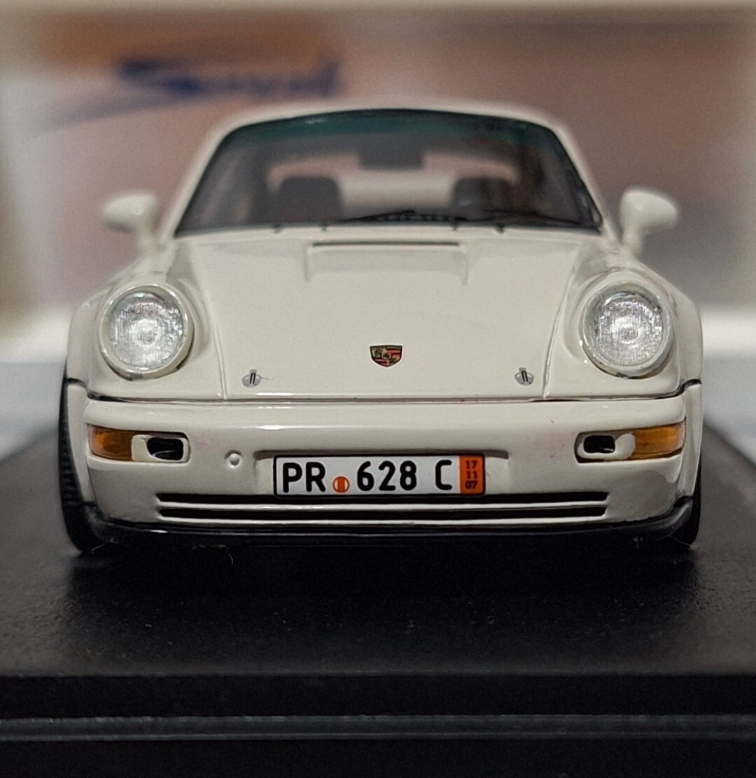 Porsche 911 964 Carrera RS 3.8 Coupe 1993 White 1:43 Spark Porsche 911 964 Carrera RS 3.8 Coupe 1993 White 1:43 Spark