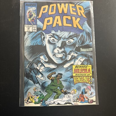 POWER PACK #38 - Marvel Comic -1988 - [Little Bo-Peep Has Lost Her Sheep] -VF