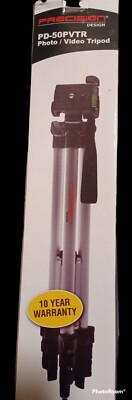 Precision Design 50'' PD-50PVTR Compact Travel Camera Tripod 