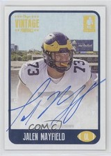 2021 Onyx Vintage Blue Ink /400 Jalen Mayfield #FAJM Auto 3wu