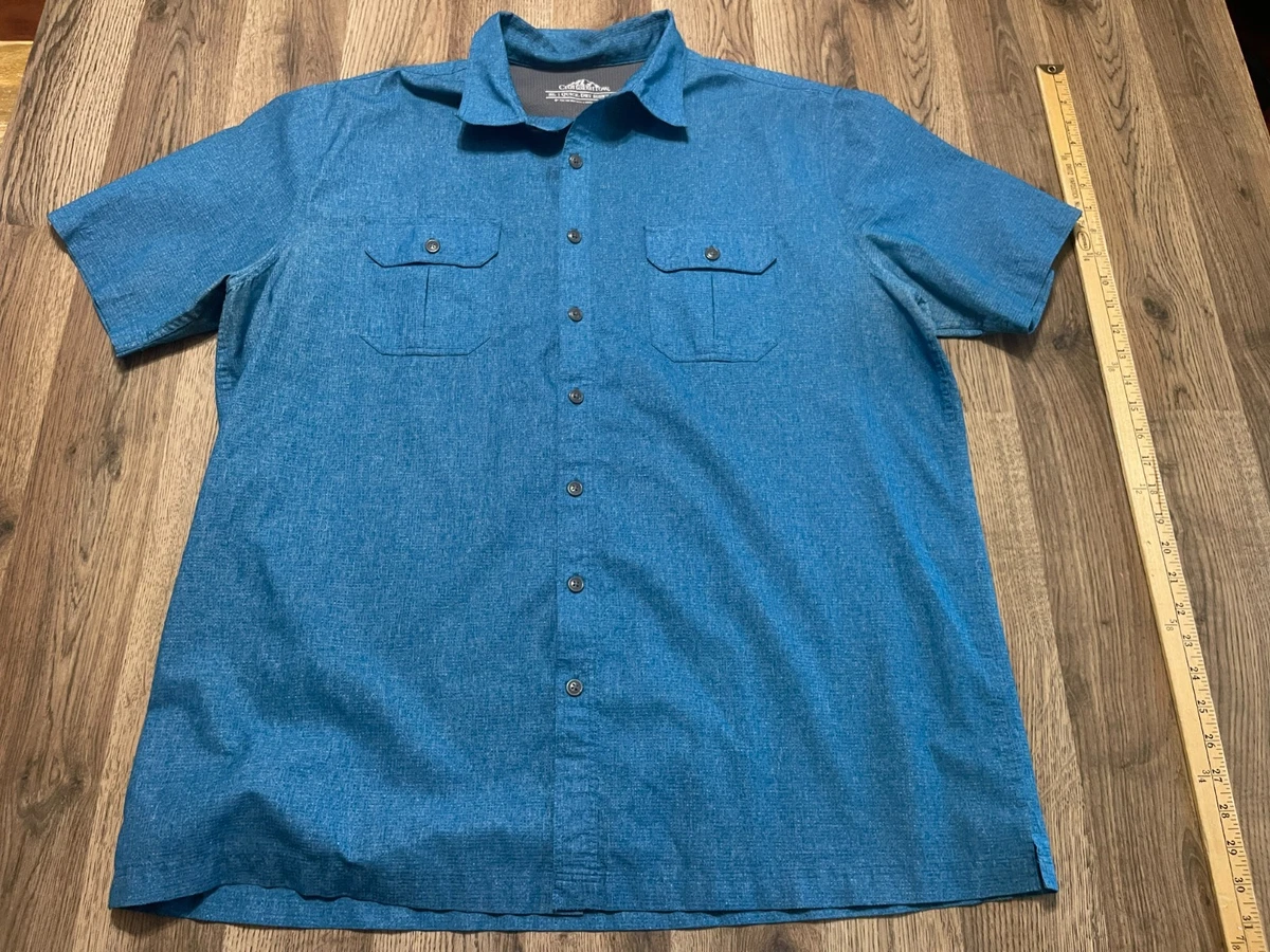 Chemise boutonnée manches courtes homme Croft & Barrow grand